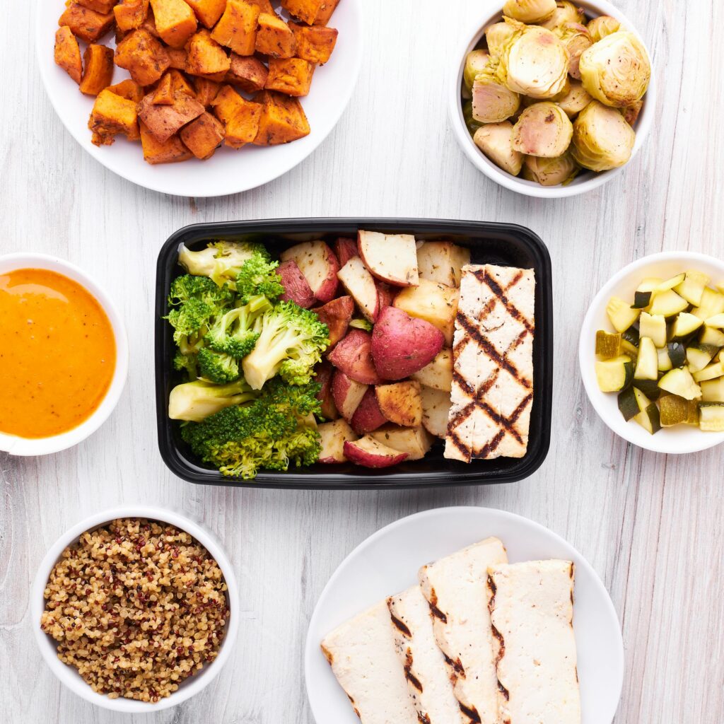 healthy meal plan with recipes for balanced nutrition